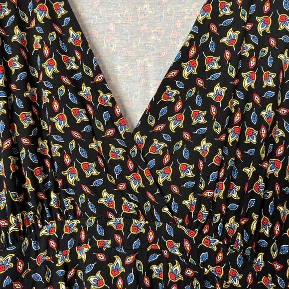 Boden Dress Womens US 16-18R Black Willow Jersey Dress European Classic Preppy - Picture 6 of 15